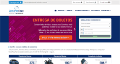 Desktop Screenshot of consorciosaga.com.br